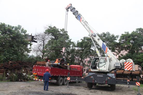 機(jī)電分公司（廠）設(shè)備吊裝安全演練