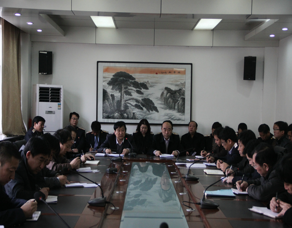 鐵運(yùn)分公司貫徹礦業(yè)公司“三會(huì)”精神會(huì)場