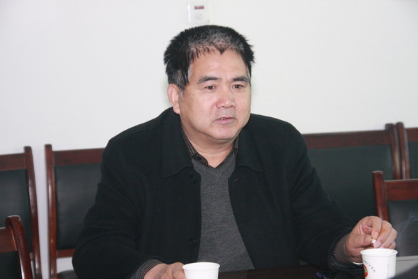 副礦長(zhǎng)張學(xué)政講話